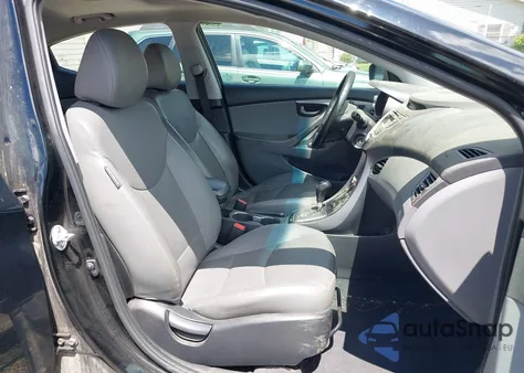 2013 Hyundai Elantra Limited from USA, damaged, VIN KMHDH4AE9DU635109